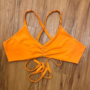 Fused Hawaii Orange Kohanaiki Top: Size XL
